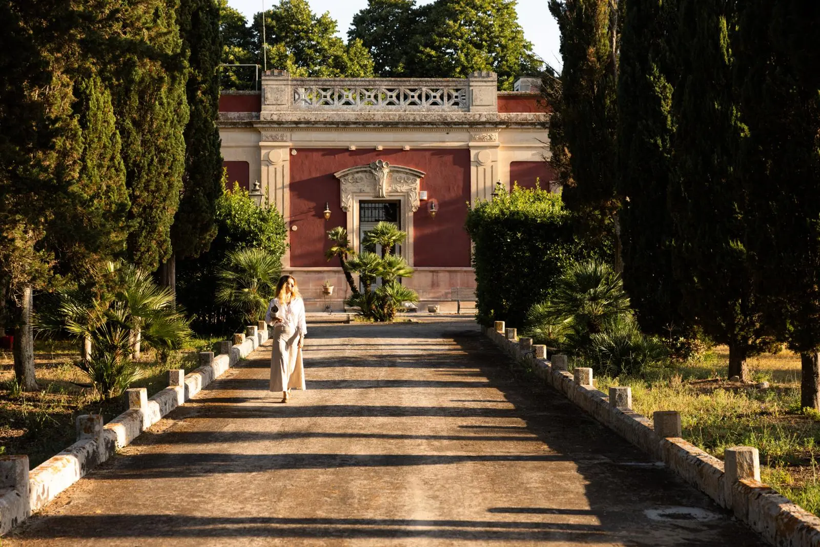 Historic Italian villa and cypress avenue hosting the GIVER® Kundalini Activation Astral Work facilitator training